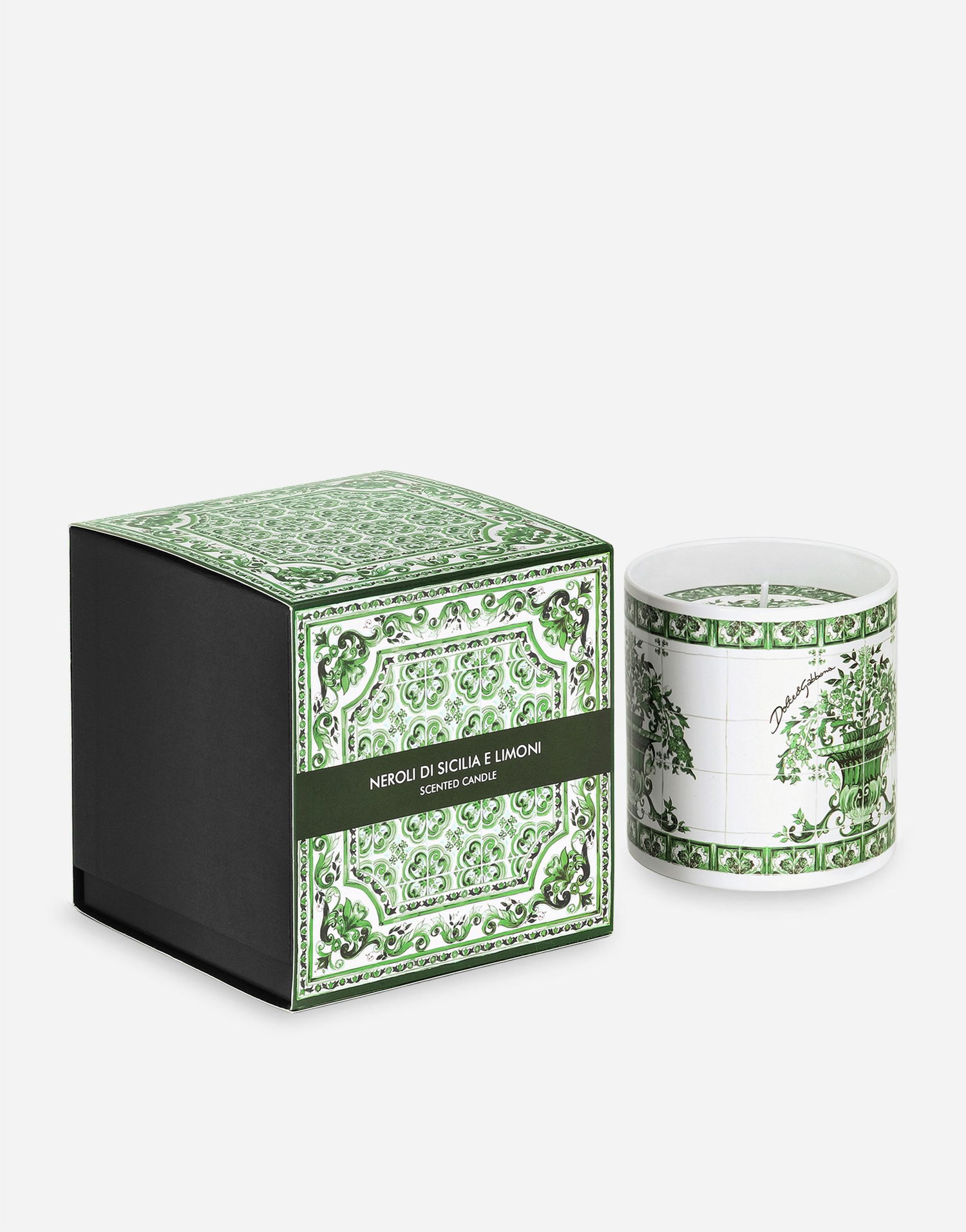 Свещи Dolce & Gabbana Scented Candle Sicilian Neroli And Lemon Зелено | TCC159TCAG3UV021, 1