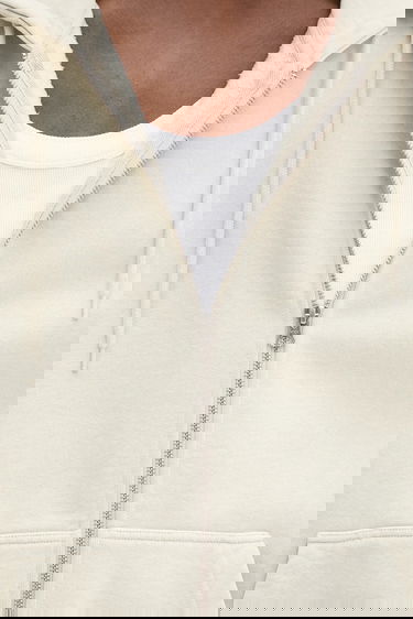 Суитчър Samsoe Samsoe Samsoe Samsoe SAPIGMENT Full-Zip Hoodie Бежово | M24300037, 4