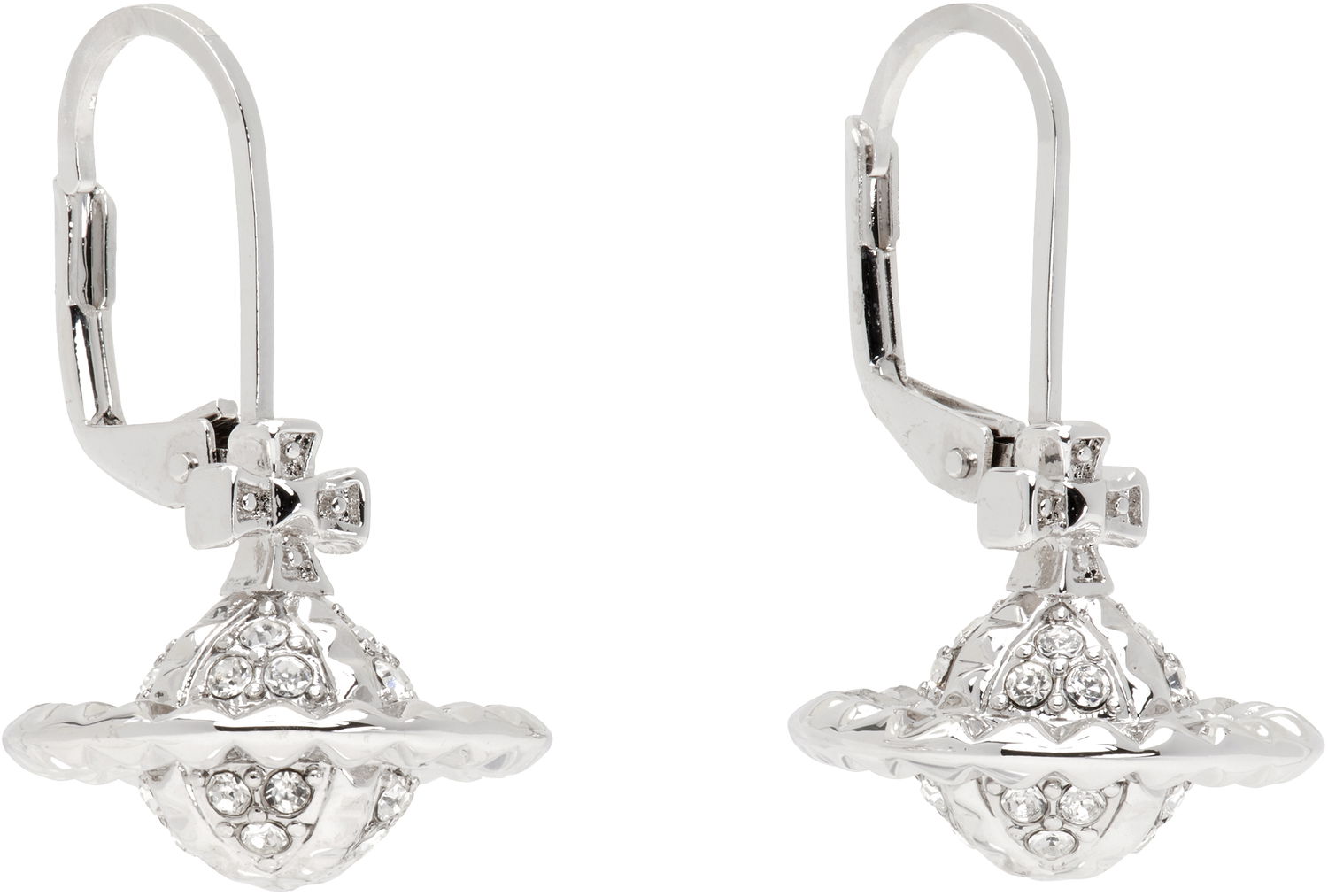Обеци Vivienne Westwood Vivienne Westwood Mayfair Small Orb Earrings Металик | 6202015Z-02W110-, 1