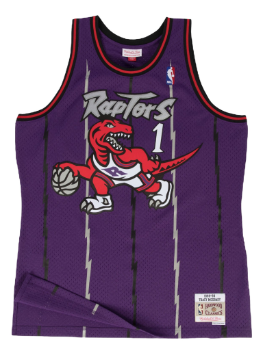 Фланелка Mitchell & Ness NBA Swingman Jersey Toronto Raptors Tracy McGrady Лилаво | SMJYGS18215-TRAPURP98TMC