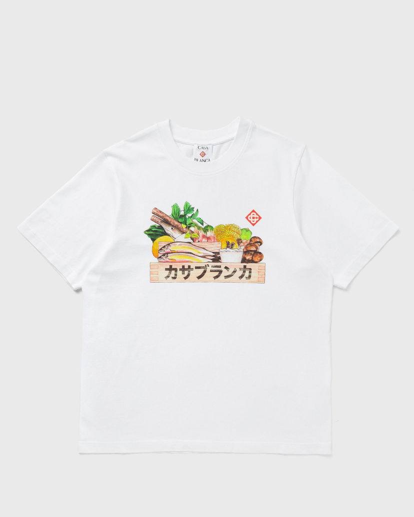 Тениска Casablanca Casablanca Ingredients Graphic Print T-Shirt Бяло | M-AW25-JTS-001-03