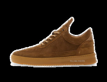 Filling Pieces Low Top Perforated Suede Brown 10122791933