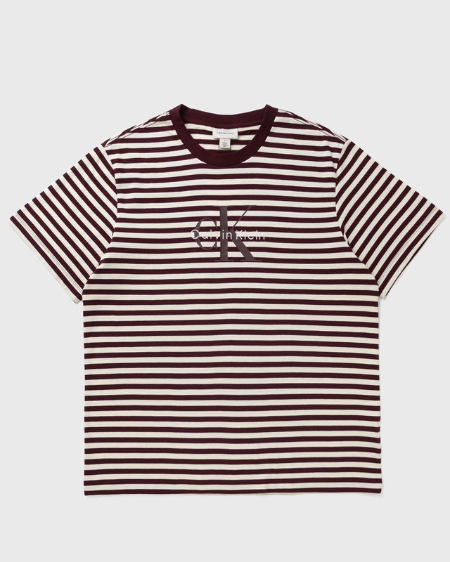 Striped Jersey Monogram T-Shirt
