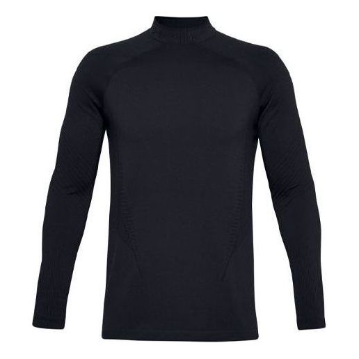 Пуловер Under Armour Seamless Mock Long Sleeve Training Shirt Черно | 1356607-001, 0