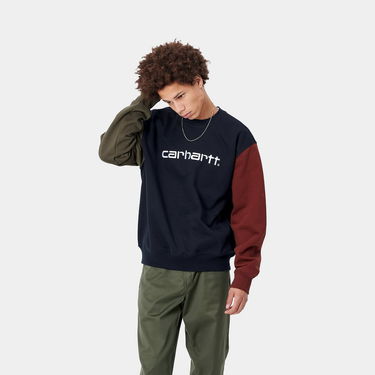 Суитчър Carhartt WIP Carhartt WIP Tricol Sweatshirt Тъмно синьо | I028274_12, 0