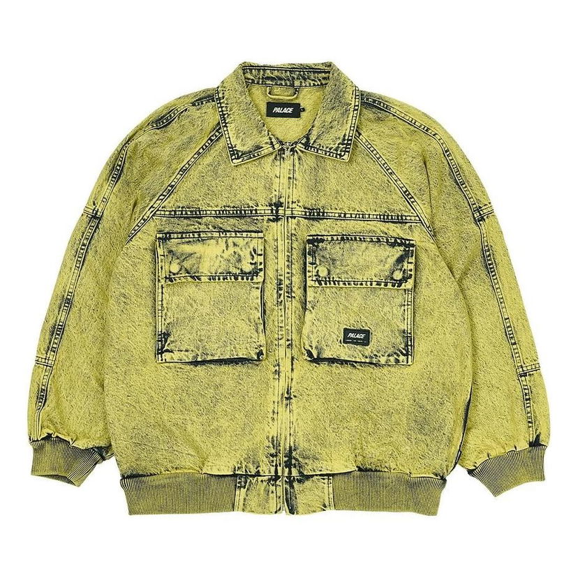 Яке бомбър Palace Palace Acid Workwear Jacket Жълто | P24JK056