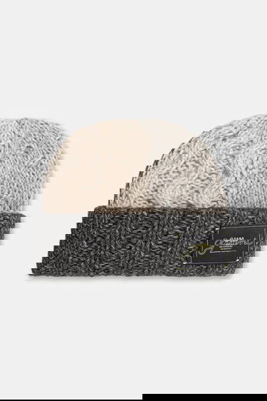 Шапка GANNI Wool Cotton Bubble Beanie Многоцветен | A6661, 0