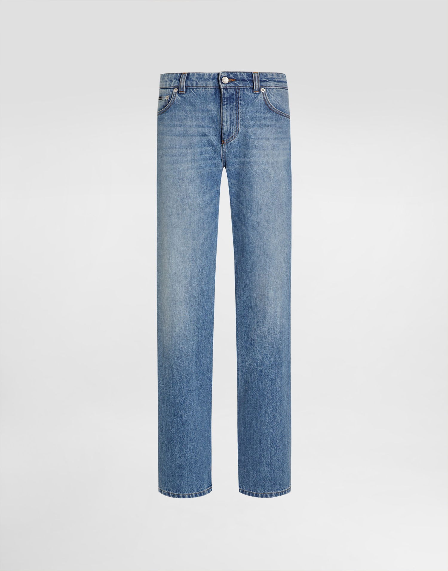 Дънки Dolce & Gabbana Dolce & Gabbana Five-Pocket Denim Trousers Синьо | FTDCLDG8NQ8S9001, 0