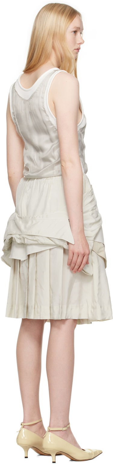 Пола Maison Margiela Maison Margiela Midi Dress Бежово | S51DD0029 MTN060, 2