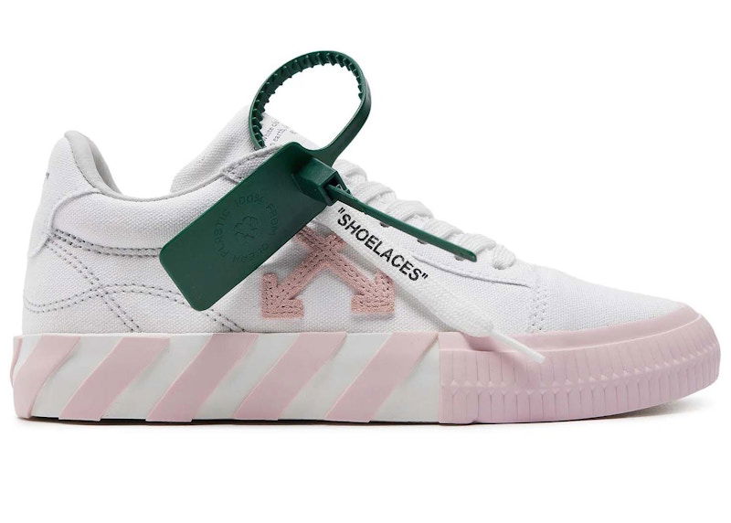 Кецове и обувки Off-White Vulcanized Canvas Low White Pink W Бяло | OWIA178S22FAB0013001, 0