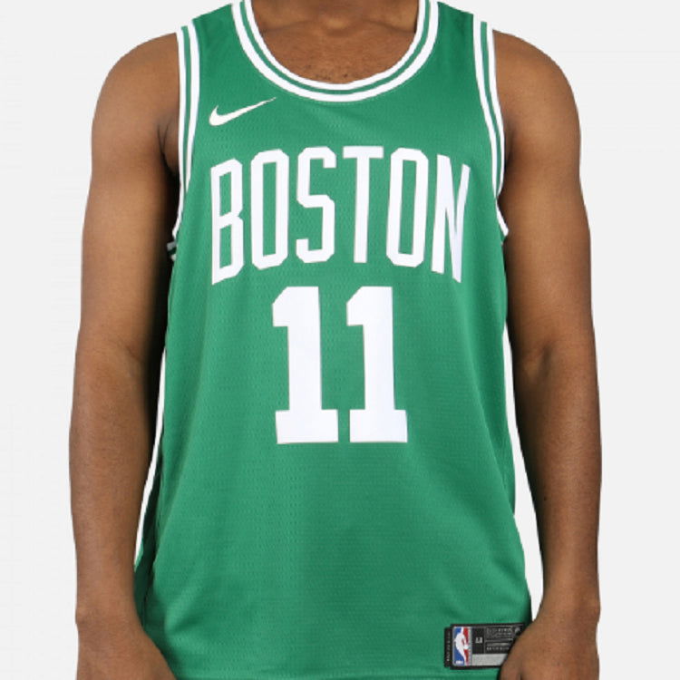 Фланелка Nike NBA Boston Celtics Kyrie Irving Basketball Jersey Fan Edition Зелено | 864461-321, 0
