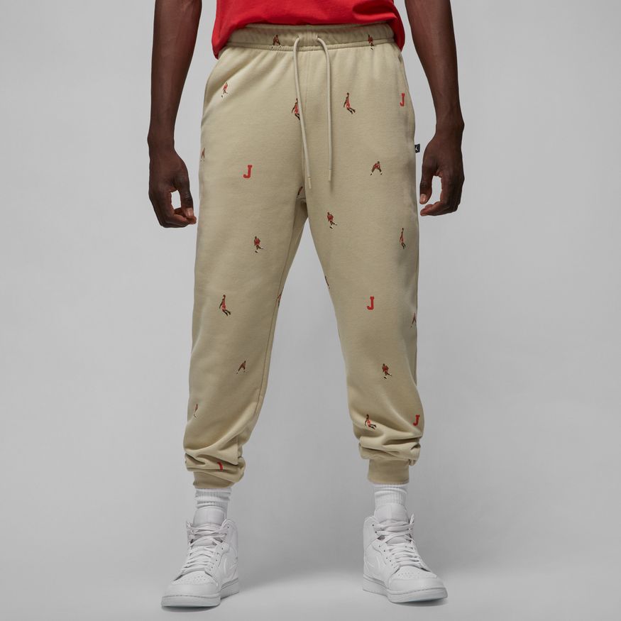 Спортни панталони Jordan Essentials Holiday Fleece Pants Бежово | DV9390-206, 0