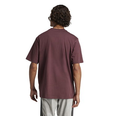 Тениска adidas Performance Linear T-Shirt Бургунди | JE8998, 2