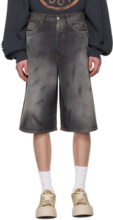 Къси панталони Acne Studios Acne Studios Loose Fit Denim Shorts Сиво | BE0173-, 0