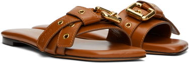Аксесоари CHLOÉ Chloé Mae Leather Sandals Кафяво | CHC25S08NQJ, 3
