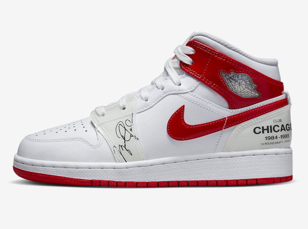 Кецове и обувки Jordan Air Jordan 1 Mid "Rookie Season" GS Червено | DR6496-116, 1
