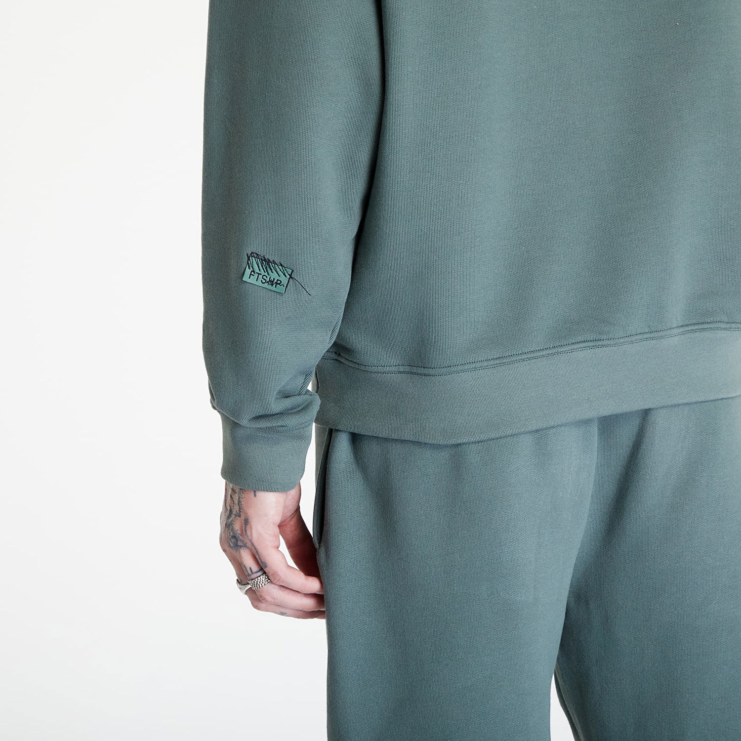 Суитчър Footshop Everyday Crewneck Тюркоазено | FTSHP_274, 1