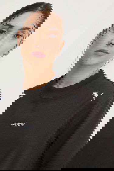 Тениска Coperni Coperni x Puma Cotton Crew Neck T-Shirt Черно | 628305, 7