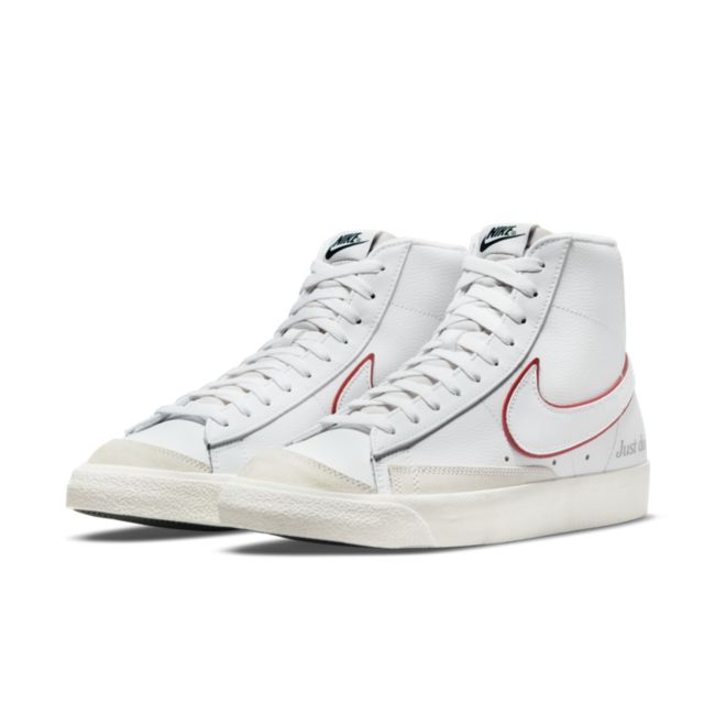 Кецове и обувки Nike Blazer Mid '77 "Just Do It" Бяло | DQ0796-100, 1