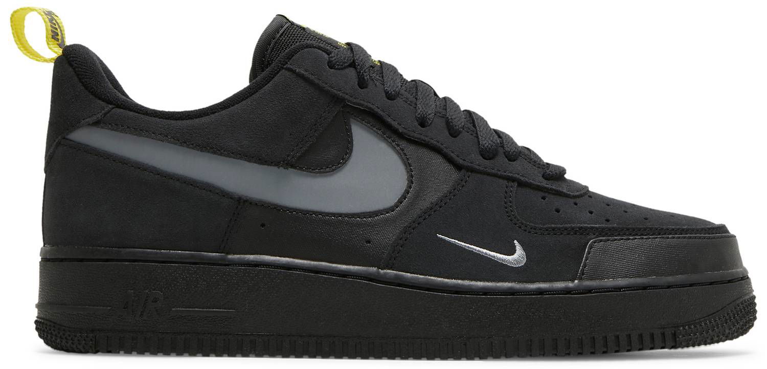 Кецове и обувки Nike Air Force 1 Low "Cut Out Swoosh - Black" Черно | DO6709-001, 0