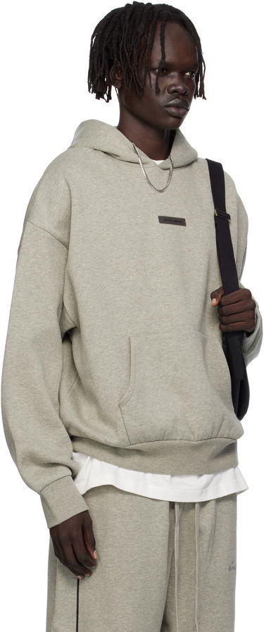 Суитчър Fear of God Fear of God ESSENTIALS Fleece Hoodie Classic Fit Сиво | 192SP252055F, 1