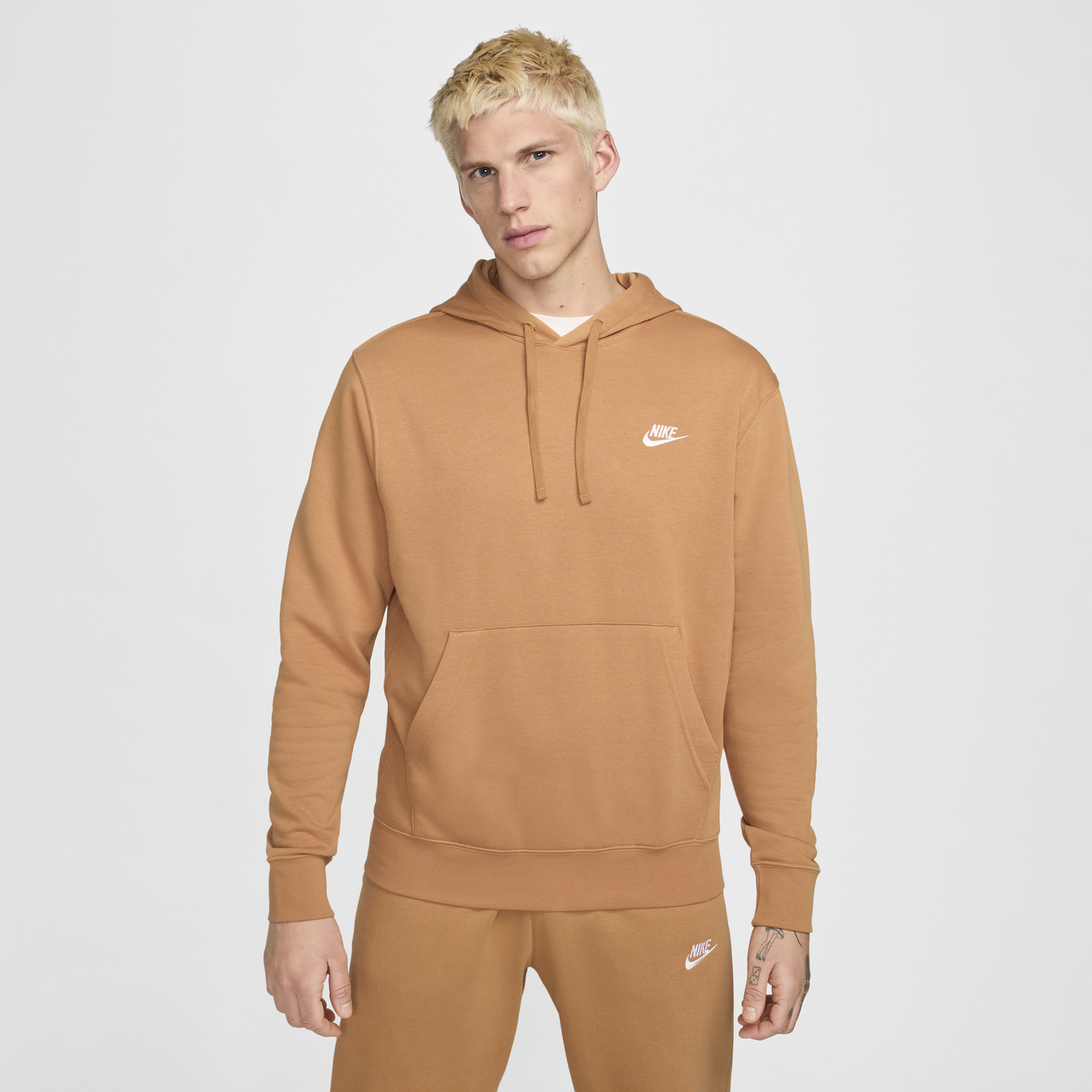 Суитчър Nike Sportswear Club Fleece Кафяво | BV2654-224, 0