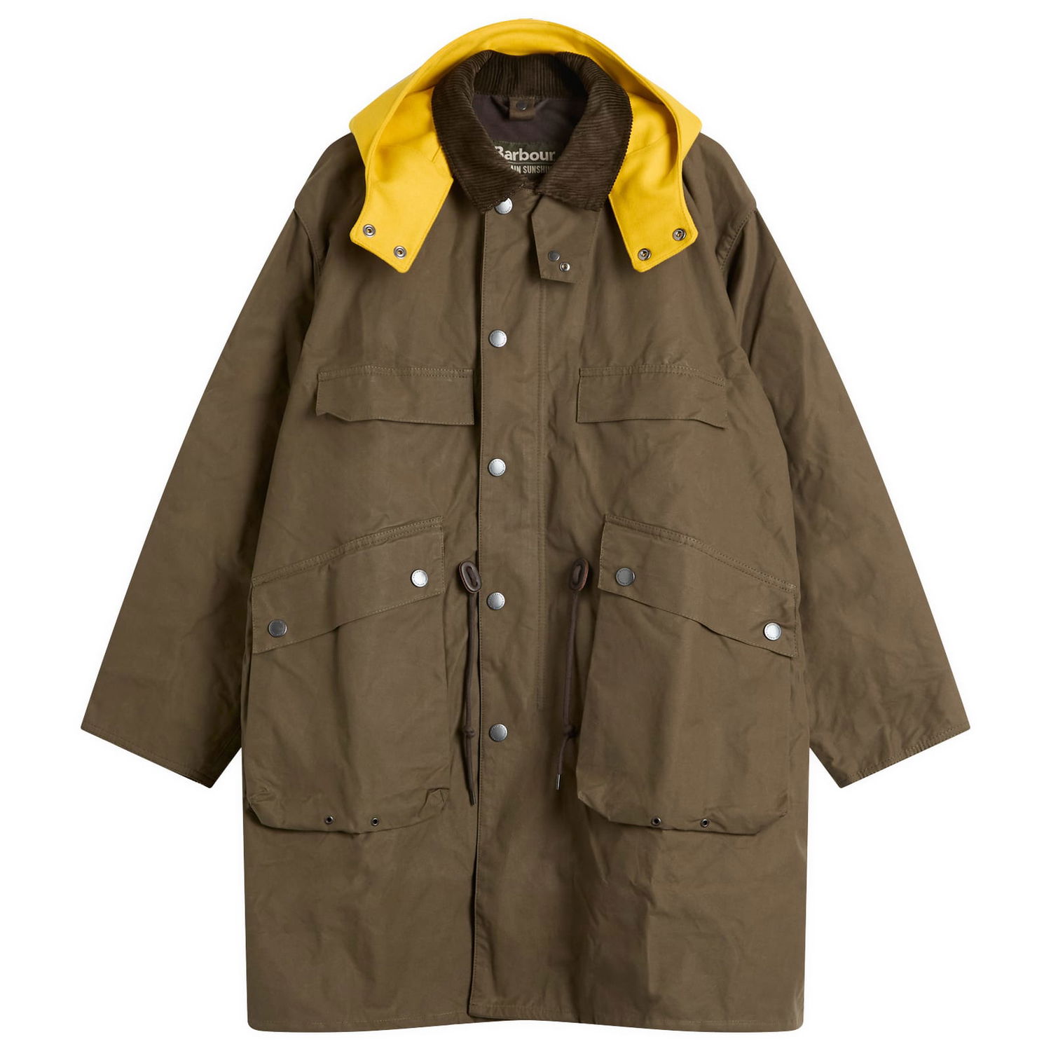 Палта Barbour Men's x Kaptain Sunshine Bedale Casual Field Coat Size 38 Зелено | MCA1071BR53, 0