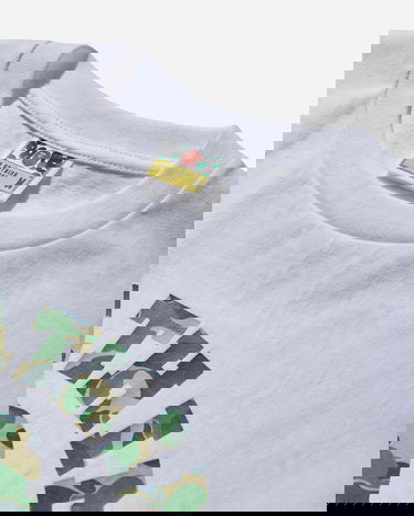 Тениска BAPE ABC Camo College T-Shirt Бяло | 1L80110005 WHXGR, 4