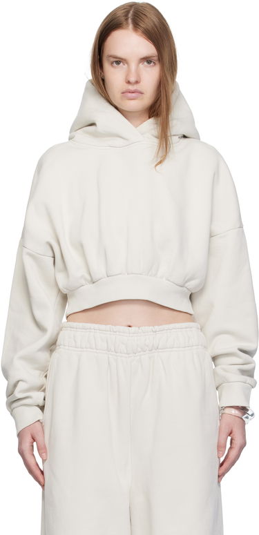 Суитчър Entire Studios Entire Studios Cropped Heavy Hoodie Бежово | ES2392RI, 0