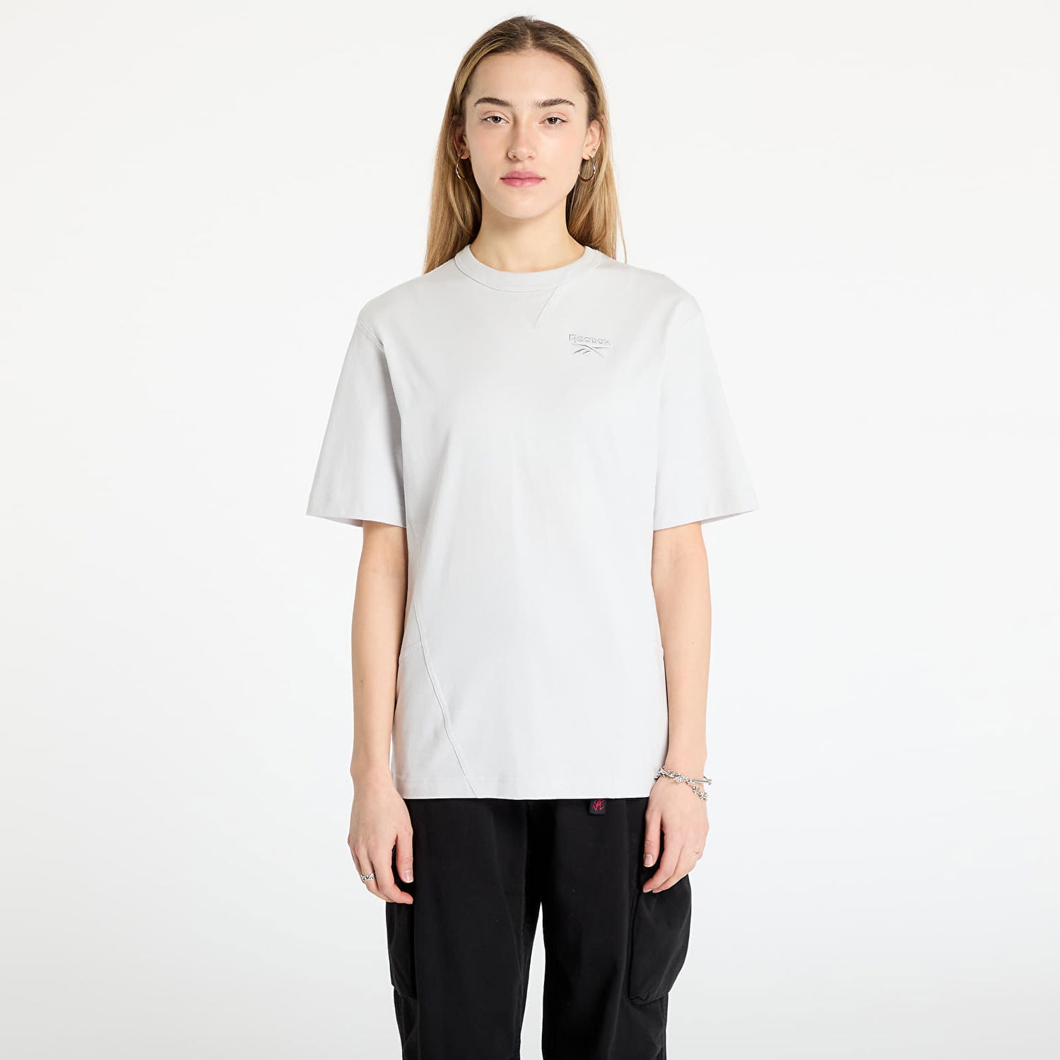 Тениска Reebok Icon Elements Tee Сиво | 100214088, 0