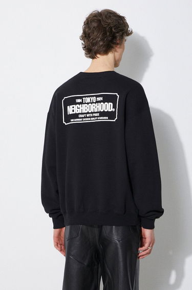 Суитчър Neighborhood NEIGHBORHOOD Classic Sweatshirt Черно | 241FPNH.CSM03, 2