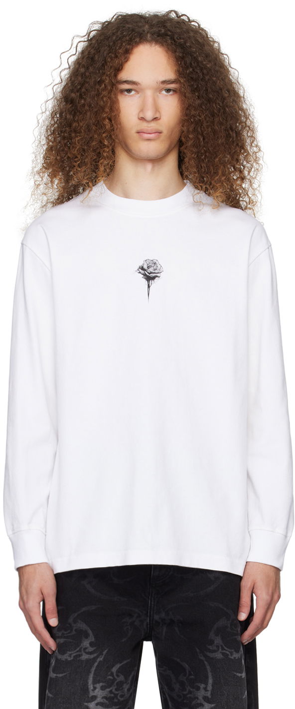 Han Kjobenhavn Rose Graphic Long Sleeve T-Shirt