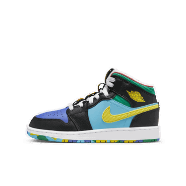 Кецове и обувки Jordan Air Jordan 1 Mid SE (GS) Сиво | FD1317-007, 0