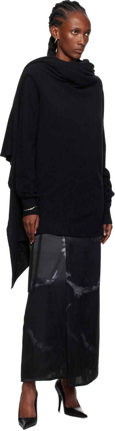 Пуловер Ann Demeulemeester Ann Demeulemeester Nadine Turtleneck Sweater Черно | 2520-W-KN24-KN073-099, 3
