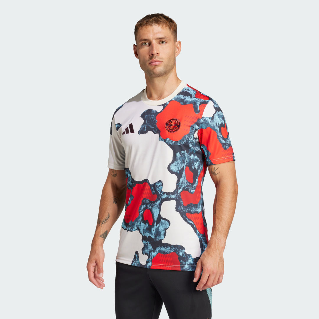 Фланелка adidas Performance FC Bayern 24/25 Pre-Match Jersey Бяло | JE6776, 0