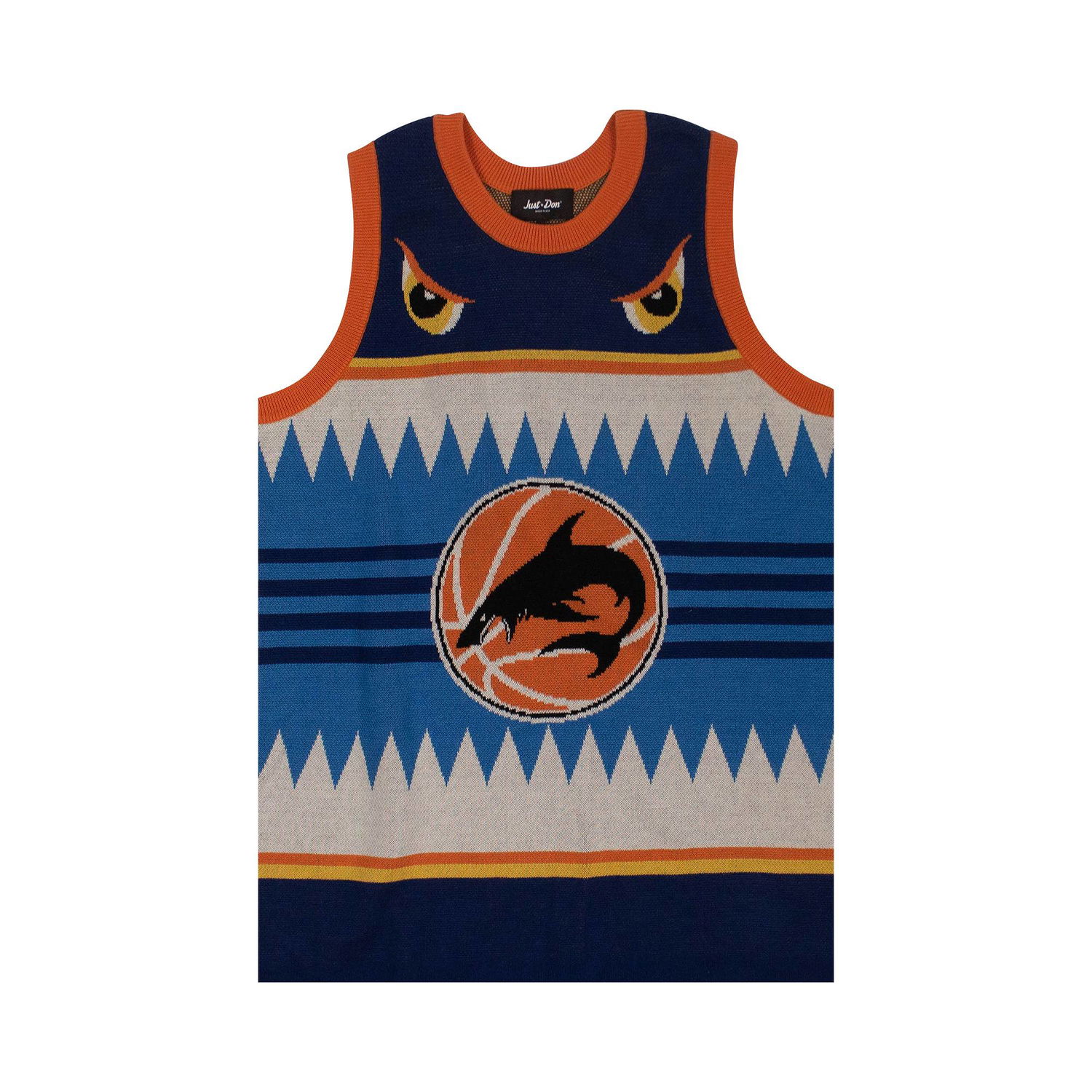 Пуловер Just Don Shark Basketball Tank Jersey Sweater Многоцветен | 4925 100000105SBTJ BLUE, 1
