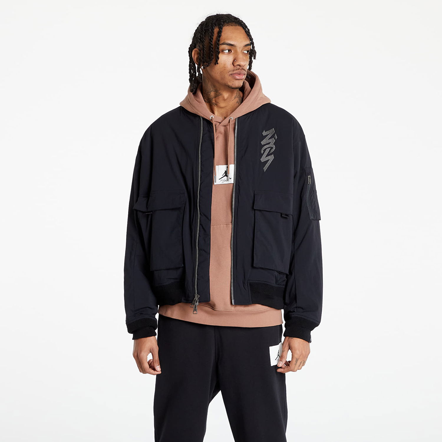 Яке Jordan Zion Flight Jacket Черно | DJ5867-010, 0
