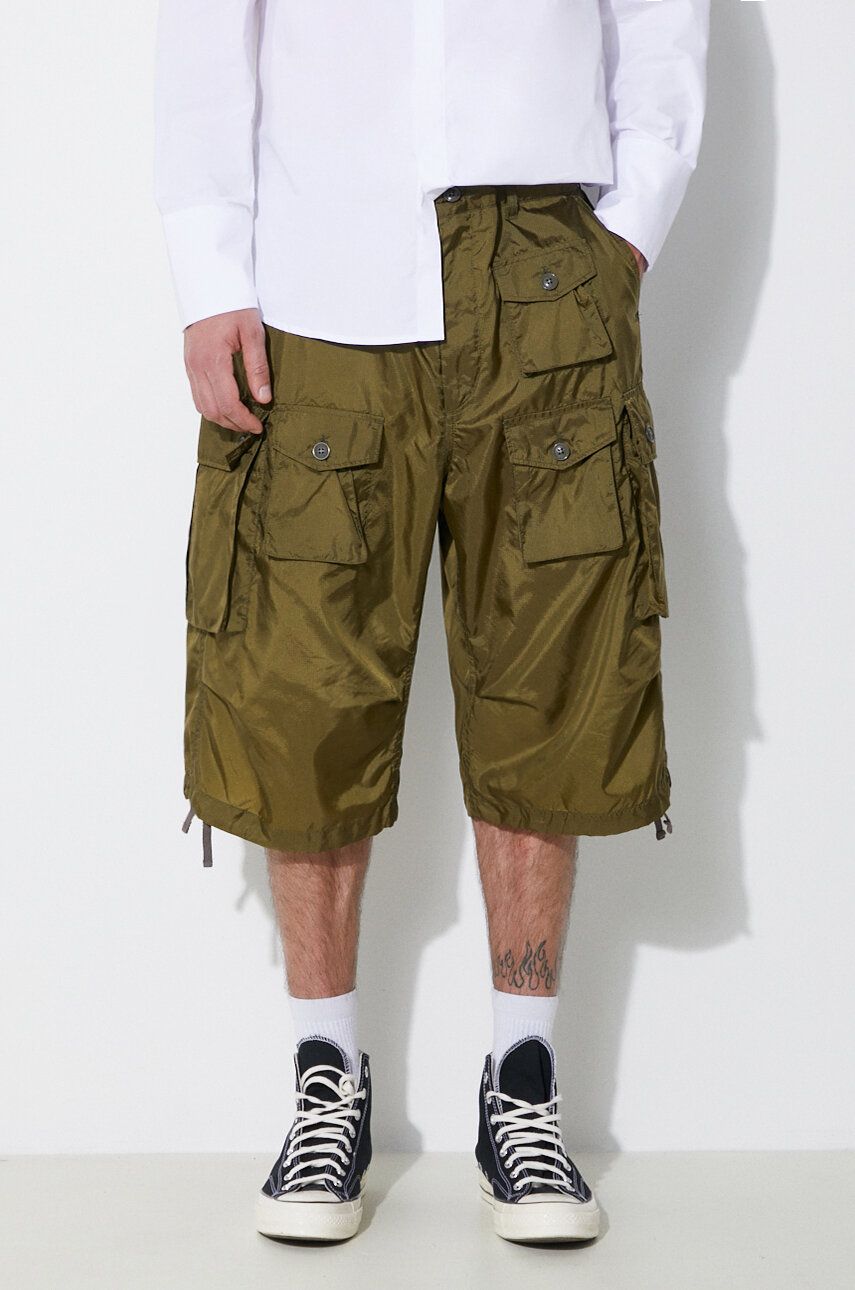Къси панталони Engineered Garments Engineered Garments FA Cargo Shorts Зелено | OR276.DZ027, 0