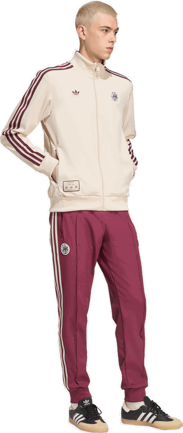 Яке adidas Originals Ajax Amsterdam Terrace Icons Track Top Бежово | jm7347, 5