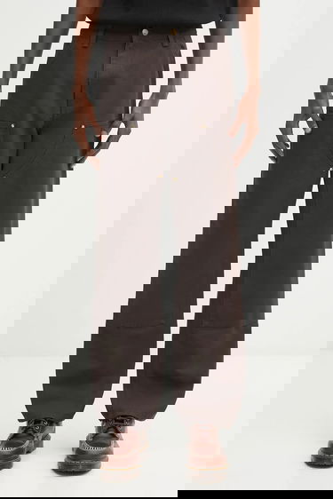 Панталони Carhartt WIP Double Knee Pant Кафяво | I031501.4702, 0