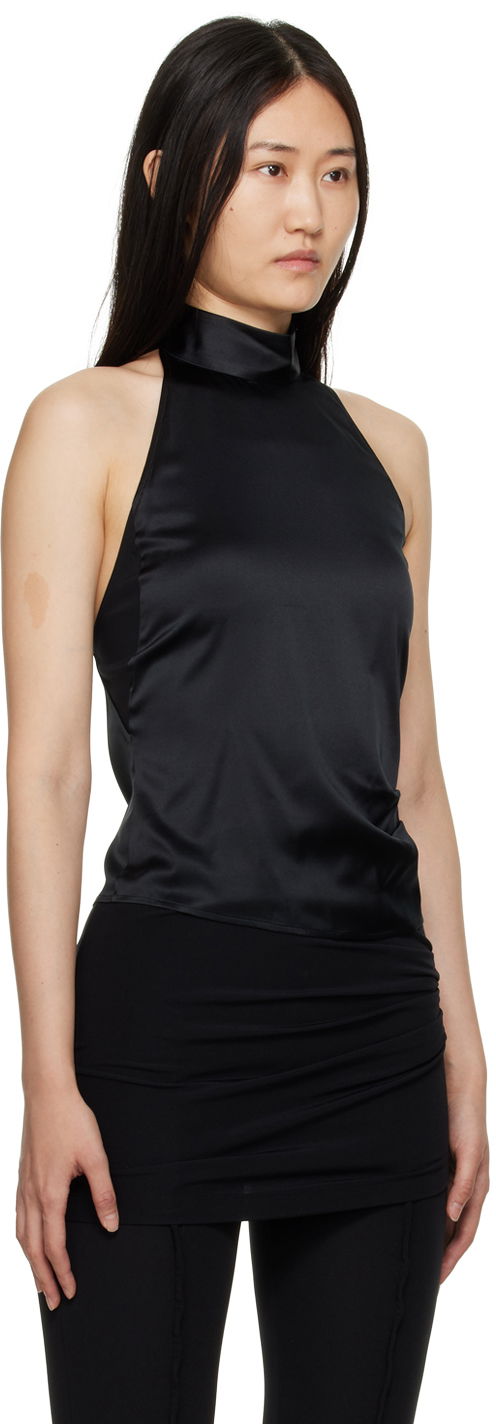 Потник Helmut Lang Halter Neck Tank Top Черно | M09HW506, 1