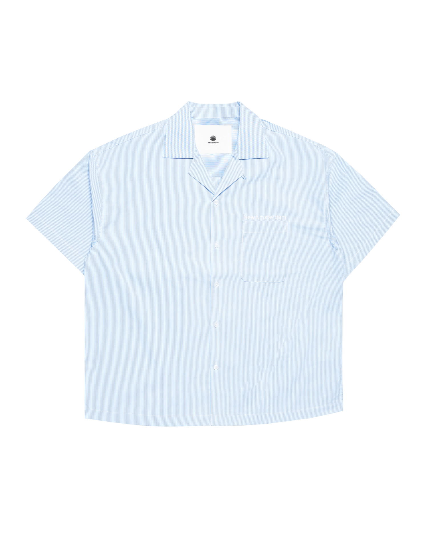 Риза New Amsterdam Surf Association New Amsterdam Surf Association Wijk Striped Shirt Синьо | 2501031001, 0