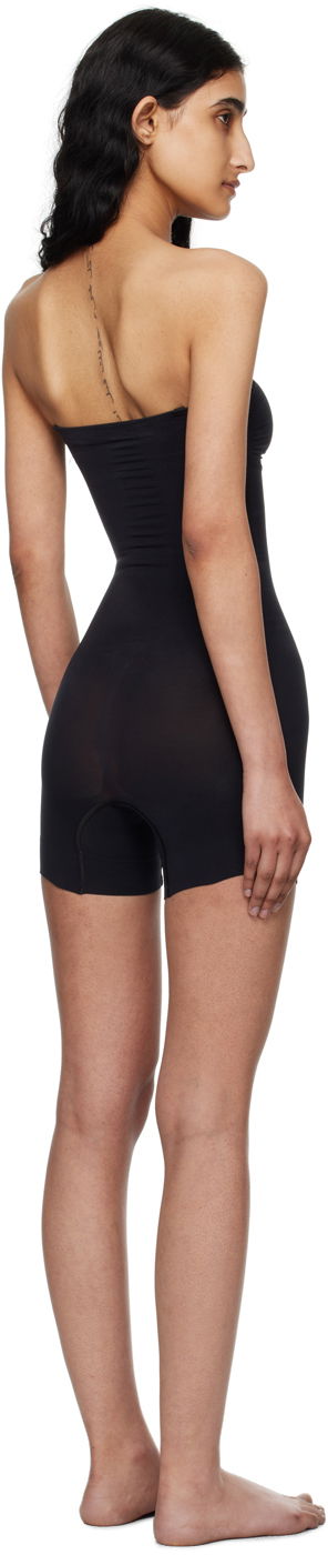 боди SKIMS SKIMS Seamless Sculpt Strapless Shortie Bodysuit Черно | BD-MDT-2914, 2