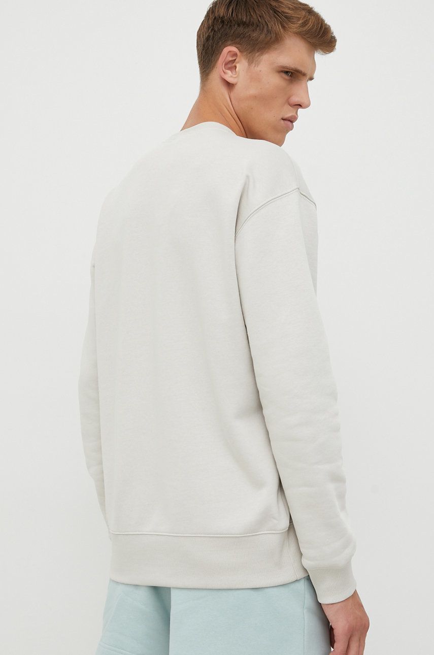 Суитчър adidas Performance Essentials Feelvivid Cotton Fleece Drop Shoulder Sweatshirt Сиво | HK0396, 1