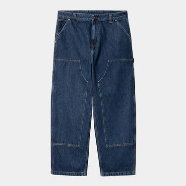 Дънки Carhartt WIP Nash Double Knee Stone Washed Pant Синьо | I032106_9, 5