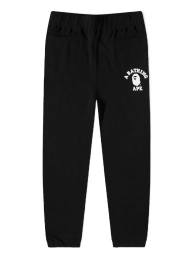 College Sweat Pant Black