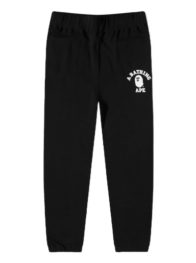 Спортни панталони BAPE College Sweat Pant Black Черно | 001PTJ301017M-BLK