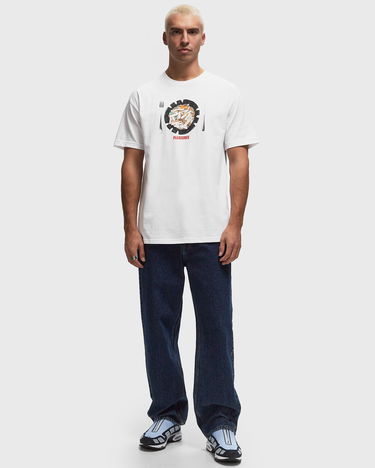 Тениска Pleasures Dinner White T-Shirt Бяло | P24F078-WHITE, 1