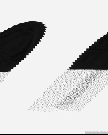 Барета UNDERCOVER Cotton Beanie with Mesh Veil Черно | UC1E4H03-1 001, 2