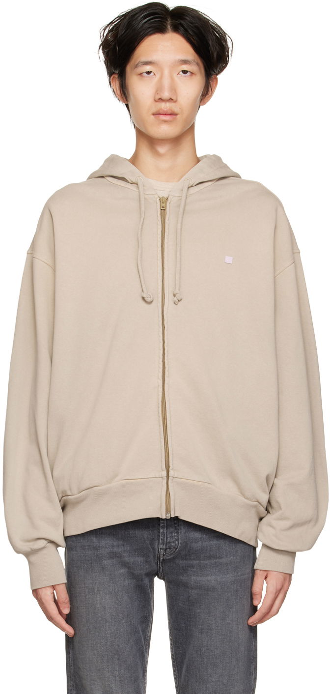 Суитчър Acne Studios Faded Hoodie Бежово | CI0111-, 0